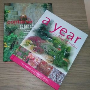 Set of 2 gardening books